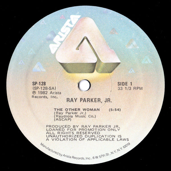Ray Parker Jr. : The Other Woman (12", Maxi, Promo)
