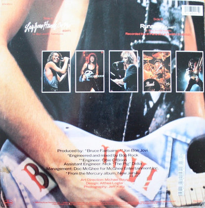 Bon Jovi : Lay Your Hands On Me (12", Single)