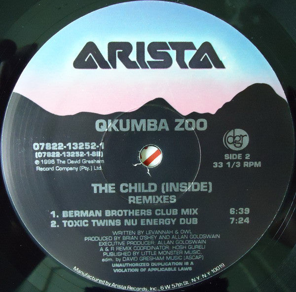 Qkumba Zoo : The Child (Inside) (Remixes) (2x12")