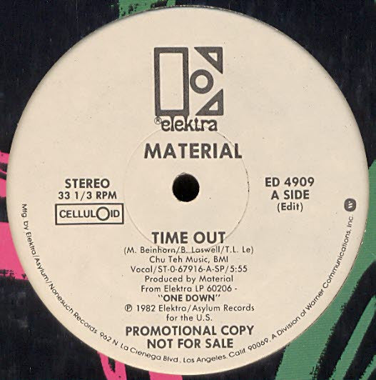 Material : Time Out (12", Promo)