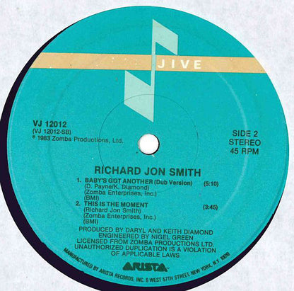 Richard Jon Smith : Baby's Got Another (12")