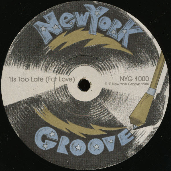 Stardom Groove Featuring Tonya Wynne : Its Too Late (For Love) (12", Promo)