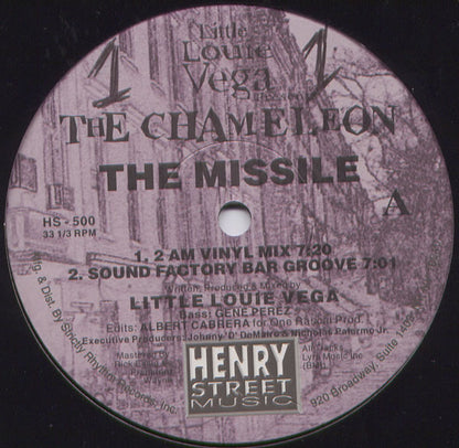 Little Louie Vega* Presents The Chameleon : The Missile (12")
