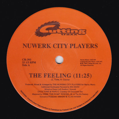 Nuwerk City Players : The Feeling (12")