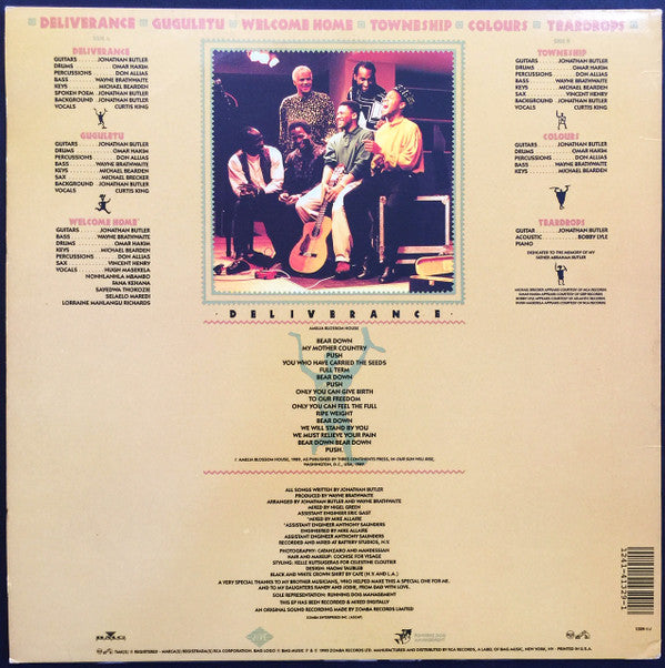 Jonathan Butler : Deliverance (LP)