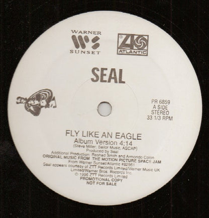 Seal : Fly Like An Eagle (12", Promo)