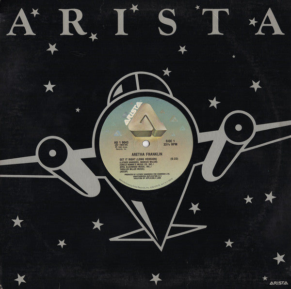 Aretha Franklin : Get It Right (12")