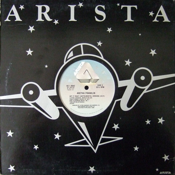Aretha Franklin : Get It Right (12")