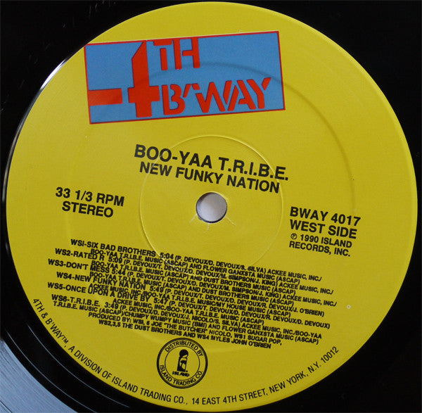 Boo-Yaa T.R.I.B.E. : New Funky Nation (LP, Album, Ltd)