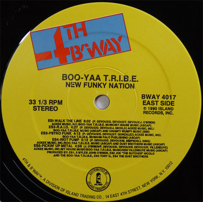 Boo-Yaa T.R.I.B.E. : New Funky Nation (LP, Album, Ltd)