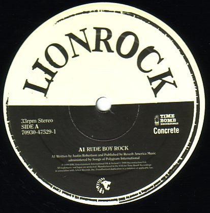Lionrock : Rude Boy Rock (12", Single)