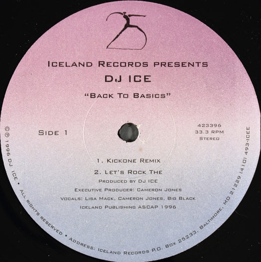 DJ Ice (6) : Back To Basics (12")