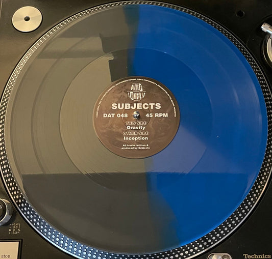 Subjects (5) : Inception / Gravity  (12", S/Edition, Hal)