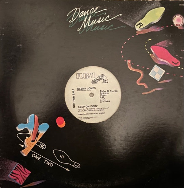 Glenn Jones : Keep On Doin' (12", Promo)