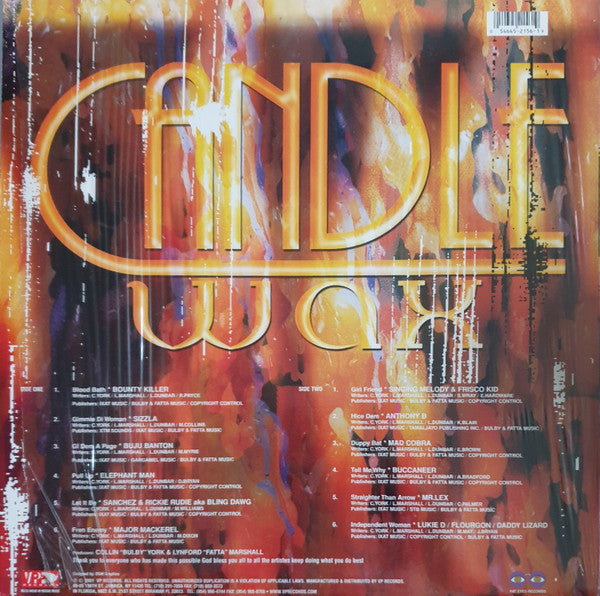 Various : Candle Wax (LP, Comp)