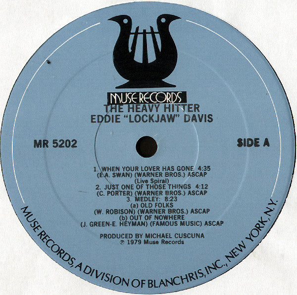 Eddie "Lockjaw" Davis : The Heavy Hitter (LP)