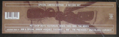 Pet Shop Boys : Yesterday, When I Was Mad (The Mixes) (2x12", Ltd)