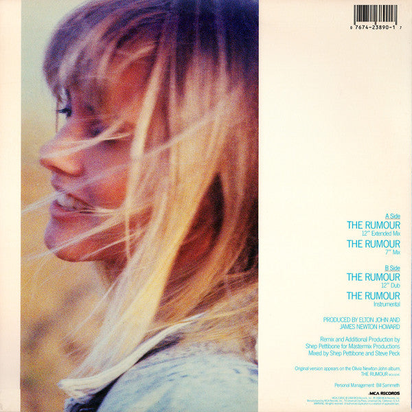 Olivia Newton-John : The Rumour (12", Single)