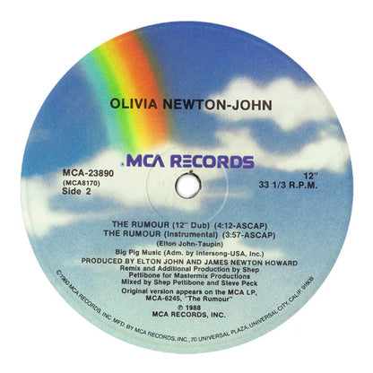 Olivia Newton-John : The Rumour (12", Single)