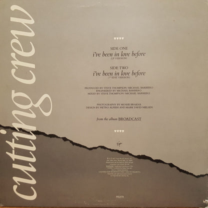 Cutting Crew : I've Been In Love Before (12", Single, Promo)