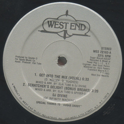 DJ Divine : Get Into The Mix (12", Single)