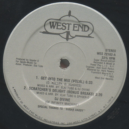 DJ Divine : Get Into The Mix (12", Single)