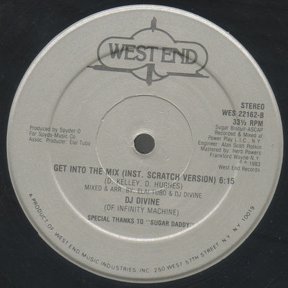 DJ Divine : Get Into The Mix (12", Single)