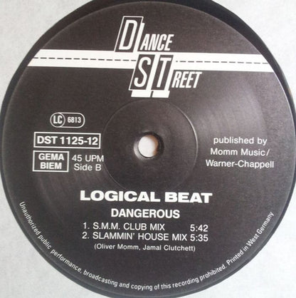 Logical Beat : Dangerous (12")