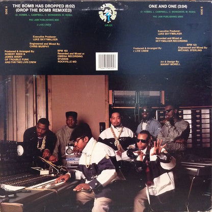 The 2 Live Crew & Trouble Funk : The Bomb Has Dropped (12", Promo)