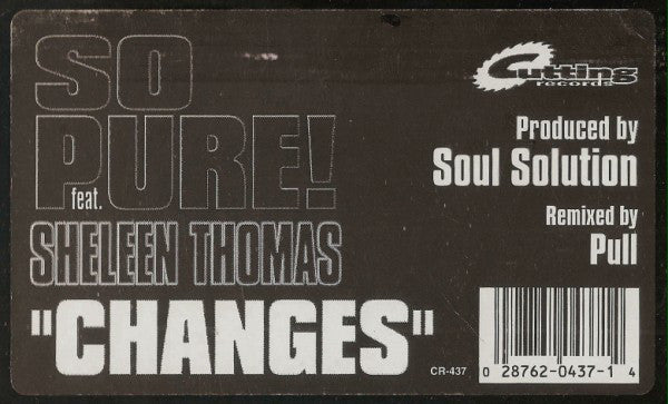So Pure! Feat. Sheleen Thomas : Changes (12")