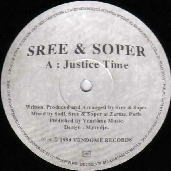 Sree & Soper : Justice Time / Iron Man (12")