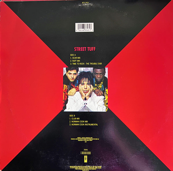 Double The Trouble* And Rebel MC : Street Tuff (12", Single)