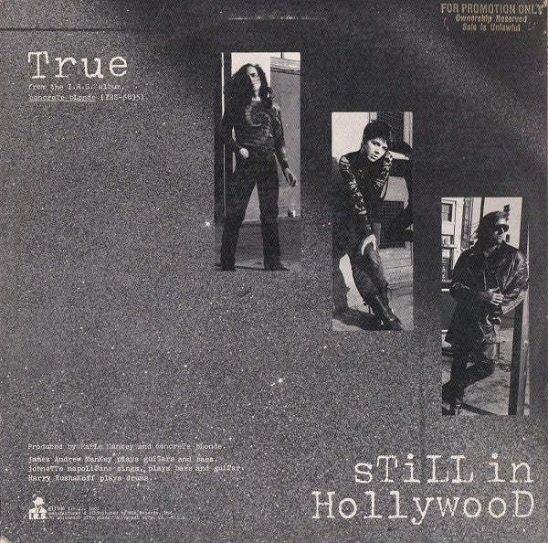 Concrete Blonde : True (12", Promo)