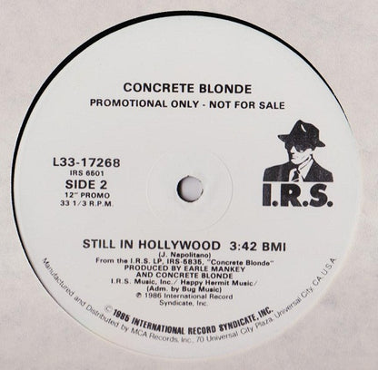 Concrete Blonde : True (12", Promo)