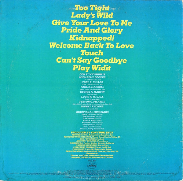 Con Funk Shun : Touch (LP, Album, 53 )