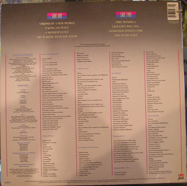 Hannibal* : Visions Of A New World (LP, Album)