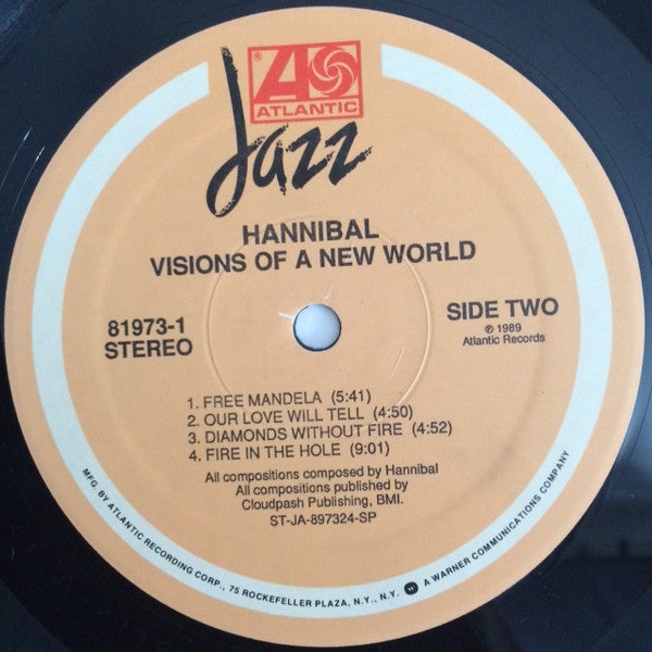 Hannibal* : Visions Of A New World (LP, Album)