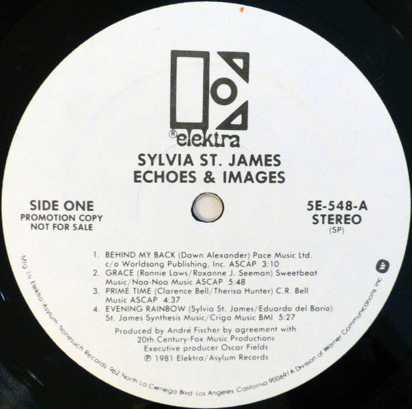 Sylvia St. James : Echoes & Images (LP, Album, Promo, SP )