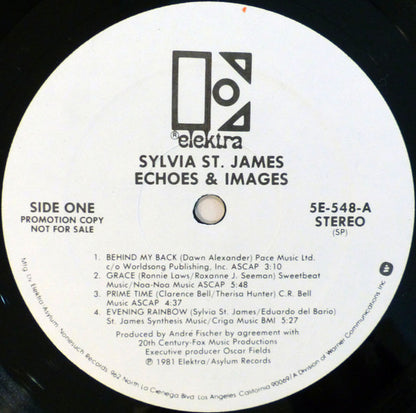 Sylvia St. James : Echoes & Images (LP, Album, Promo, SP )