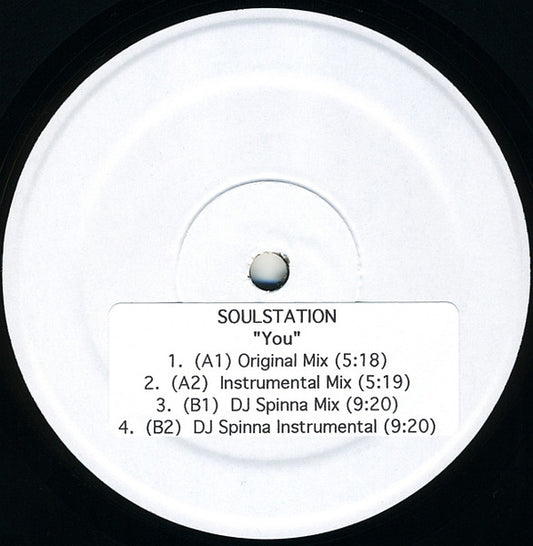 Soulstation* : You (12", W/Lbl)