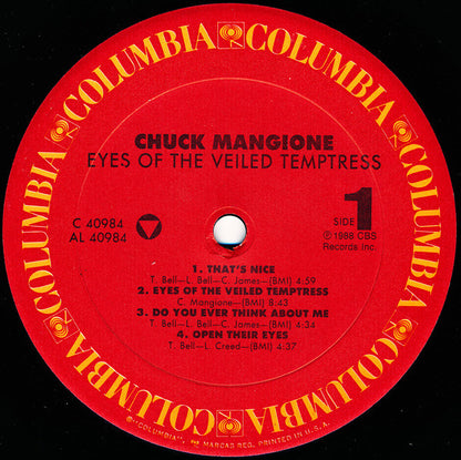 Chuck Mangione : Eyes Of The Veiled Temptress (LP, Album)