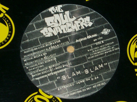 The Soul Snatchers (2) : Blam Blam (12", Promo)