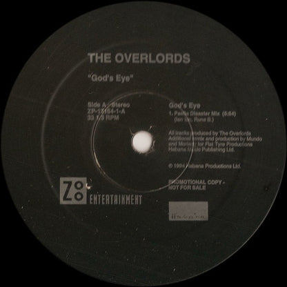 The Overlords : God's Eye (12", Promo)