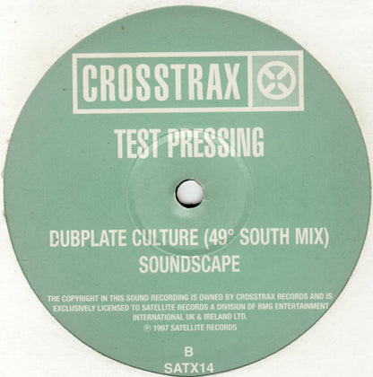 Soundscape (6) : Dubplate Culture (12", TP)