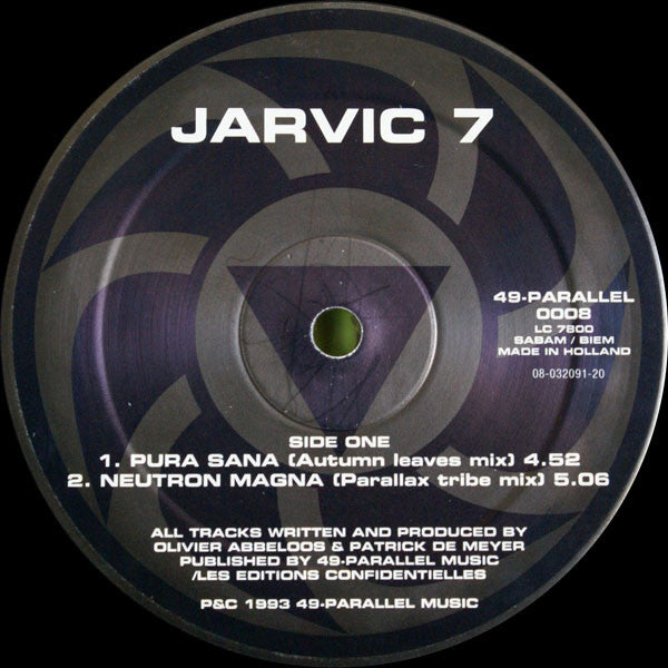 Jarvic 7 : Pura Sana / Neutron Magna (12")