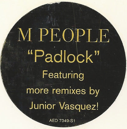 M People : Padlock (12", Promo)