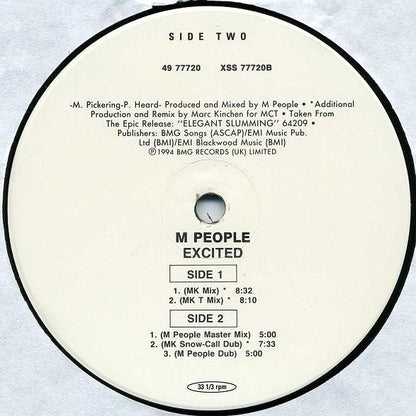 M People : Excited (12")