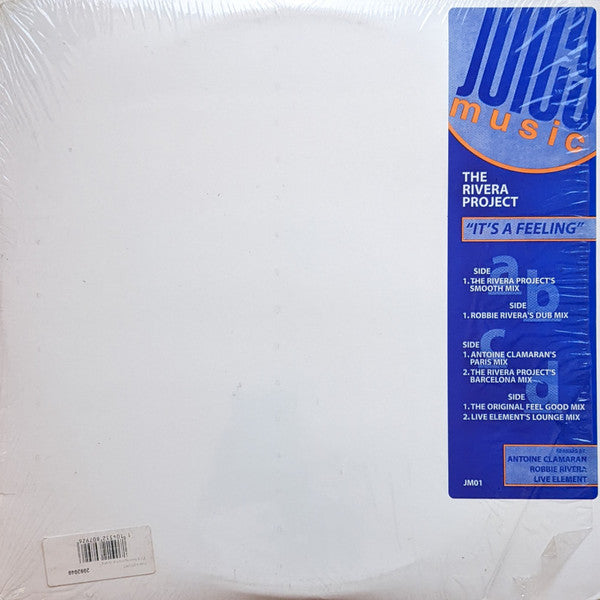 The Rivera Project : It's A Feeling (2x12")