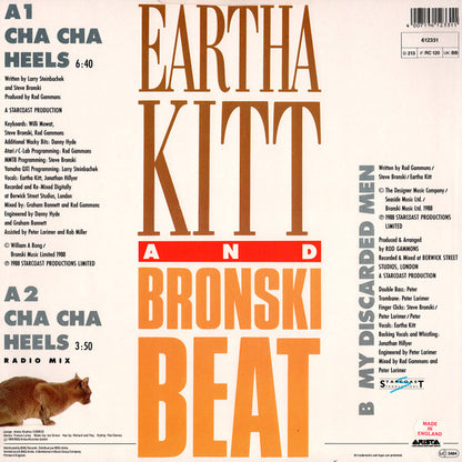Eartha Kitt & Bronski Beat : Cha Cha Heels (12")