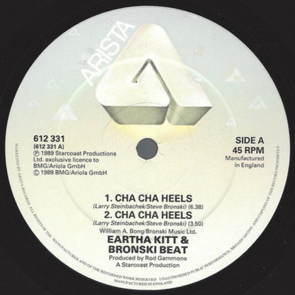 Eartha Kitt & Bronski Beat : Cha Cha Heels (12")